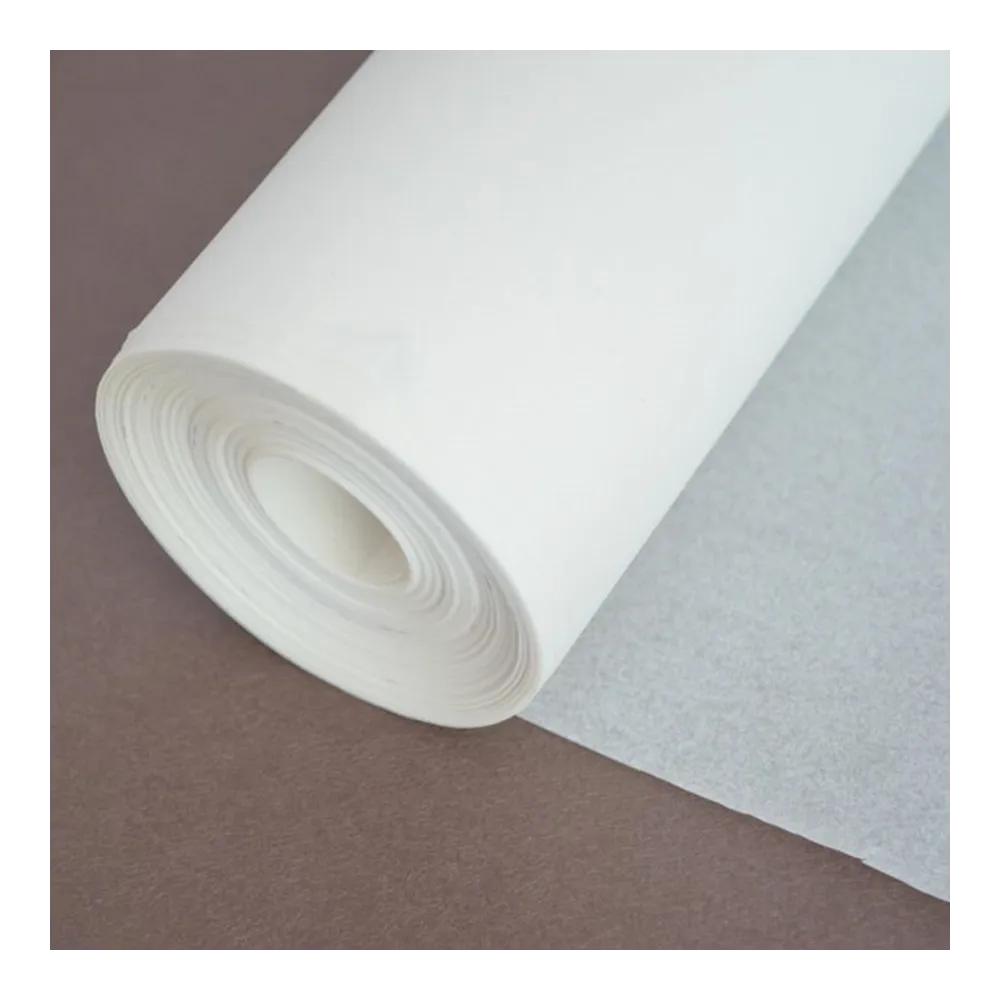 Бумага оберточная в рулоне (калька), белая, 840мм*100м, пл.35г/м2